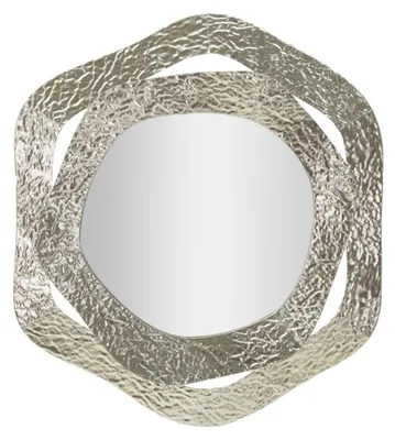 Image de Mauro Ferretti miroir mural Aury 66x6x75 cm argenté