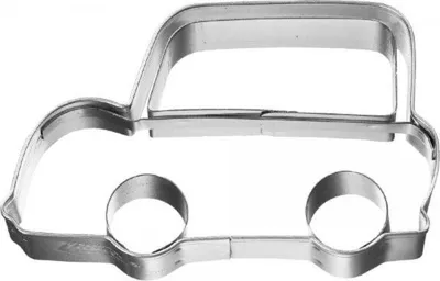 Immagine prodotto di Birkmann tagliabiscotti Van, tagliabiscotti, stampo per biscotti, biscotti, biscotti, acciaio inox, 7,5 cm, 197657