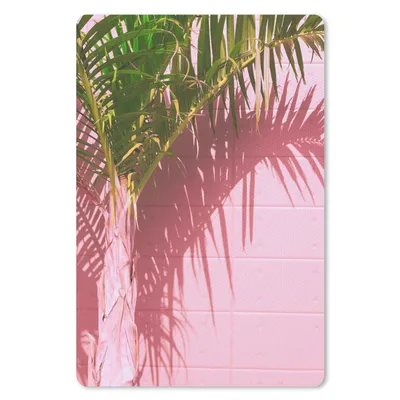 Produktbild von MuchoWow® Mauspad Mousepad Pflanze - Sommer - Tropisch - Rosa 18x27 cm - Mousepads - Maus Mat - Pad - Mausunterlage