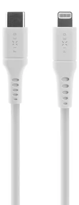 Produktbild von FIXED FIXDLS-CL12-BK, 1,2 m, Lightning, USB C, Männlich, Männlich, Schwarz