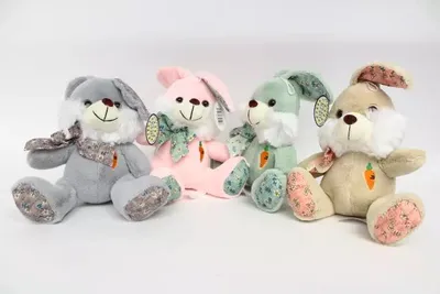 Obrázek produktu pro Králíček s mrkví, 20 cm, různé barvy