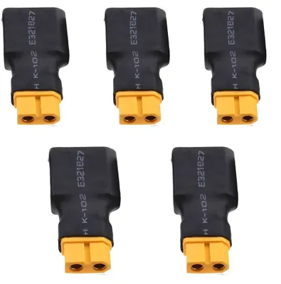 5x XT60 Buchse auf XT90 Stecker Adapter für RC Akku