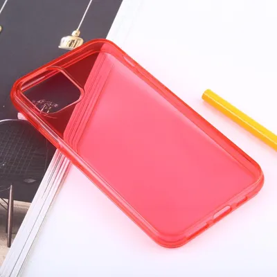 Produktbild von Mobigear Colors Schutzhülle für das iPhone 11 Pro Max, flexibles TPU-Rückgehäuse – Rot