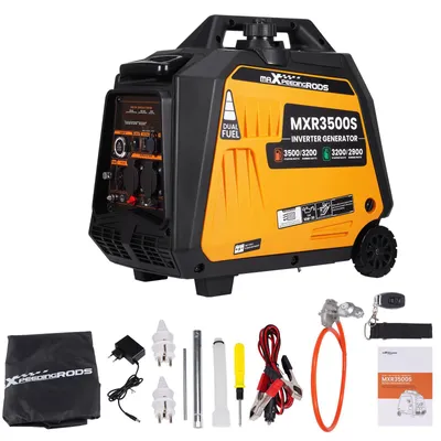 Produktbild von MaXpeedingrods Dual Fuel Stromerzeuger Inverter Generator 3500W Tragbar 25kg for Notsituationen