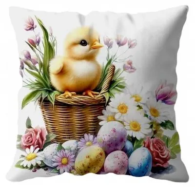 Image de Fenix Housse de coussin décorative 40x40cm de Pâques