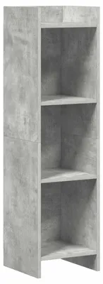Immagine prodotto di vidaXL Libreria in grigio cemento 30 x 30 x 111 cm in materiale composito