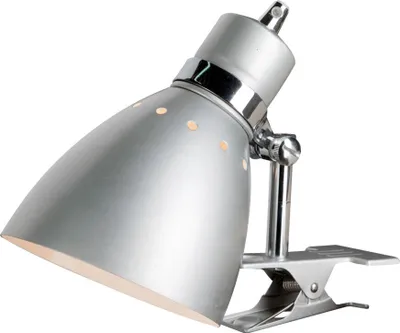 Produktbild von Klemmstrahler, silber, Spot verstellbar, H 22 cm