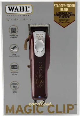 Produktbild von Wahl 3027252 Clipper 5* Cordless Magic Clip 5V red