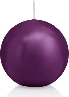 Produktbild von Kugelkerzen Brombeer 70 mm, Inhalt 12 Stück