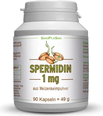 Produktbild von Spermidin 1 mg Kapseln 90 St