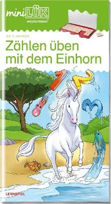 Produktbild von miniLÜK. Zählen üben mit dem Einhorn