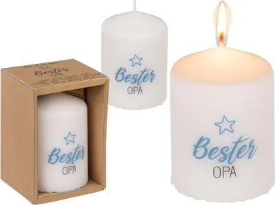 Obrázok produktu pre OOTB Stĺpová sviečka Najlepší dedko