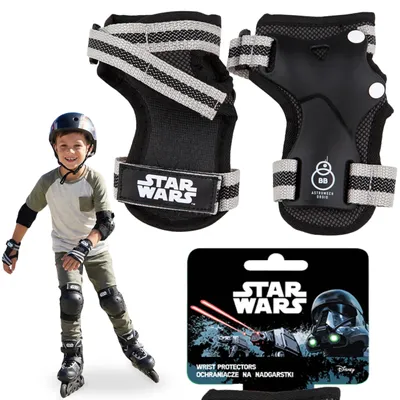 Produktbild von STAR WARS SKATE Handgelenkschützer für Kinder – Schutz für Inlineskaten, Rollschuhe und Skateboard