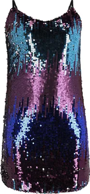 Produktbild von NAEMI damen mini spaghettikleid - königsblau, XS/S