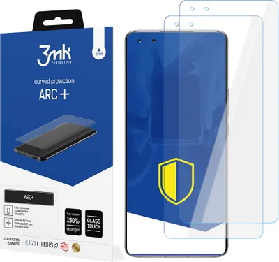 Produktbild von 3mk Display Schutzfolie ARC+ für Honor Magic 4 Ultimate  0,17mm Self-Heal (2 Stück)