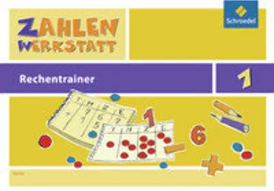 Obrázek produktu pro Zahlenwerkstatt 1. Rechentrainer - Ausgabe 2009