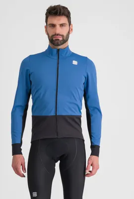 Image de Veste de cyclisme coupe-vent SPORTFUL - NEO SOFTSHELL - Bleu/Noir M