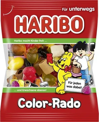Produktbild von HARIBO Fruchtgummi Color-Rado 389164 100g