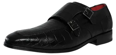 Produktbild von Jeffery West Mönch Lederschuhe, Schwarz 45 EU
