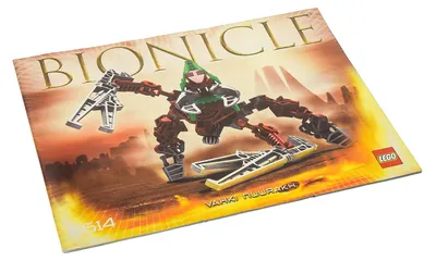 Produktbild von 1x Lego Bionicle Bauanleitung A5 für Set Vahki Nuurakh 8614