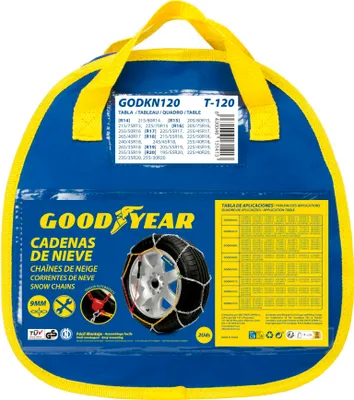 Zdjęcie produktu dla Goodyear Schneeketten 215-80-R14 205-80-R15 215-75-R15 225-70-R15 205-75-R16 255-50-R16 225-55-R17 255-45-R17 265-40-R17 215-55-R18 225-50-R18