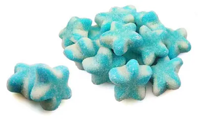 Productafbeelding van DulcePlus Gesuikerde Blauwe Sterren - 1 stuk