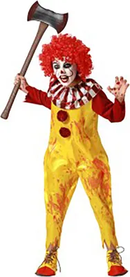 Produktbild von Atosa Clownkostüm Für Kinder Gelb 5-6 Years Gelb 5-6 Years