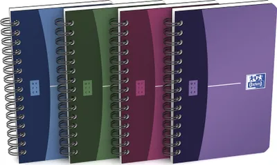 Produktbild von Oxford Office Spiralbuch 90 x 140 mm kariert 90 Blatt PP (1 Stück)