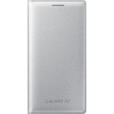 Zdjęcie produktu dla Samsung EF-FA300B, Etui z klapką, Samsung, GALAXY A3, 11,4 cm (4.5"), Srebrny