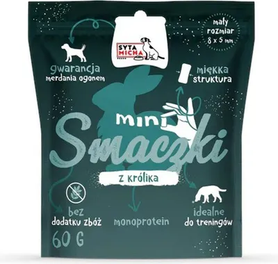 Image de Mini gâteries pour chiens avec du lapin