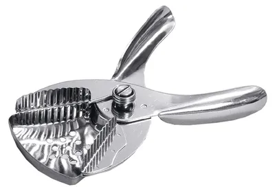 Produktbild von Zitronenpresse, Zitronenschnitzelpresse, Edelstahl, 17cm Länge