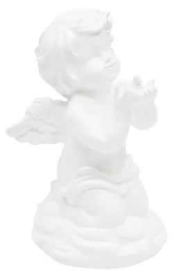 Produktbild von Dekorativer engel, h. 19 cm, weiß  - Atmosphera créateur d'intérieur