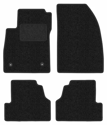 Imagen del producto de Alfombrillas de moqueta para Opel Mokka 2012-2016 (crossover) – juego de 4 piezas, antracita, a medida – Wielganizator ANTHRA