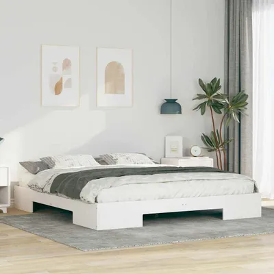 Zdjęcie produktu dla Maison Exclusive – rama łóżka biała 180 x 200 cm