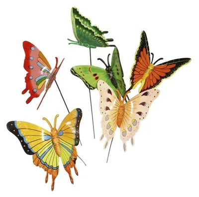 Productafbeelding van Decoratieve Vlinders in Gemengde Kleuren
