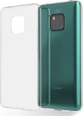 Zdjęcie produktu dla Etui NALIA „GLAZE” do Huawei Mate 20 Pro – przezroczyste etui ochronne z TPU, zapobiegające żółknięciu, smukłe i lekkie – przezroczyste etui na telefon