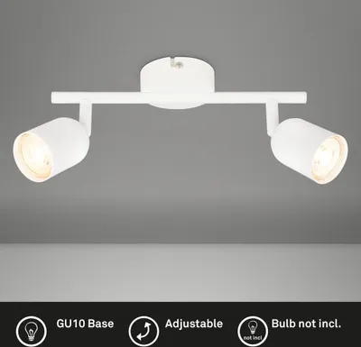 Immagine prodotto di Faretto a soffitto Faretto a soffitto Faretto a parete Spot GU10 orientabile bianco