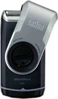 Produktbild von Braun MobileShave M90, Blau, Silber, Kabellos, 60 min
