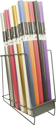 Produktbild von Clairefontaine Metalldisplay 30 Geschenkpapierrollen à 2m Schwarz 999991C