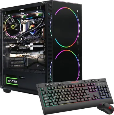 Immagine prodotto di GAMEMAX Black Hole 7655 Ryzen 5 9600X WAK 32 GB DDR5 1 TB SSD RTX 5060Ti (16 GB)