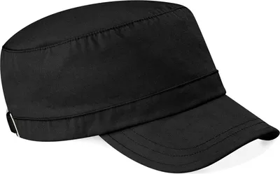 Produktbild von Beechfield - Armeemütze für Herren/Damen Uni BC5257 (Einheitsgröße) (Schwarz)