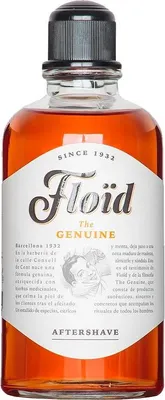 A bottle of Floid Genuine After Shave.