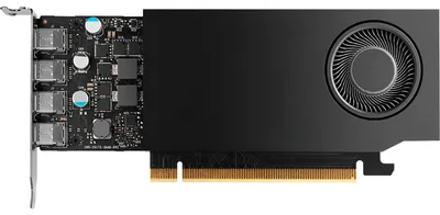 Produktbild von PNY Quadro A1000                   8GB GDDR6 4xmDP LP