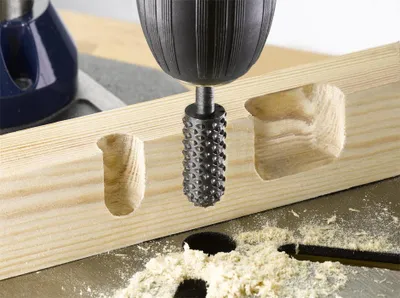 Produktbild von kwb 494600 Profilraspel, Holzbearbeitung, zylindrisch rund, 13 x 35 mm 1 St