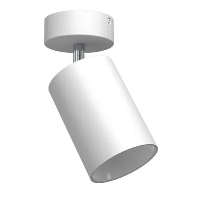 Zdjęcie produktu dla Reflektor sufitowy biały okrągły tuba Ø8cm ruchomy 1xGU10 10W POINT 2289 Brosline