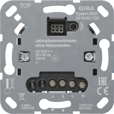 Produktbild von GIRA 541500 S3000 Jal.steuereins.o.Nebenst.eing.Einsatz