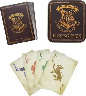 Produktbild von Harry Potter Hogwarts Spielkarten