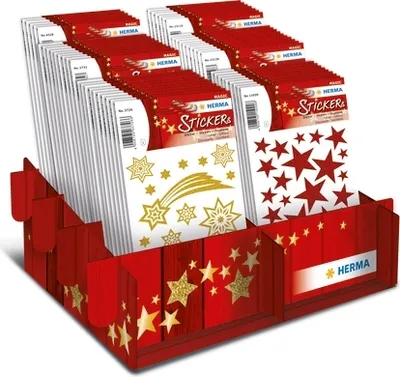 Produktbild von HERMA 15098 Display Sticker MAGIC Glittery Sterne