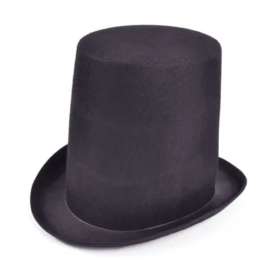 Produktbild von Bristol Novelty Uni Zylinder für Erwachsene, hoch BN1374 (Einheitsgröße) (Schwarz)