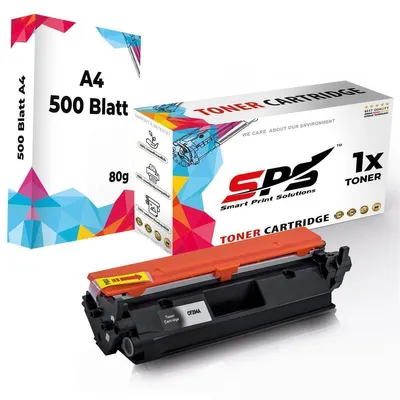 Produktbild von 1x Toner 94A CF294A Schwarz Kompatibel für HP Laserjet Pro M118 + DIN A4 Druckerpapier 500 Blatt